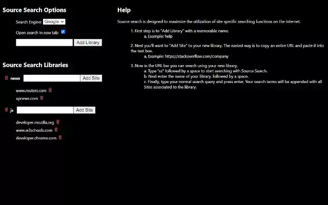 Source Search from Chrome web store to be run with OffiDocs Chromium online Source Search from Chrome web store to be run with OffiDocs Chromium online