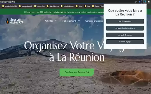 Sous les etoiles 974 Raccourcis  from Chrome web store to be run with OffiDocs Chromium online