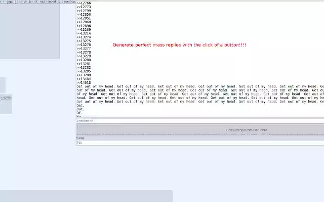 Soyjak.party mass replier  from Chrome web store to be run with OffiDocs Chromium online