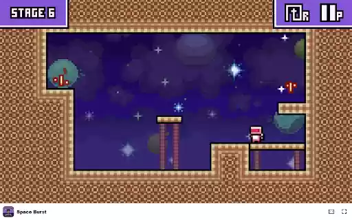 Space Burst Game Navigate the Cosmos with Your Jetpack!  from Chrome web store to be run with OffiDocs Chromium online
