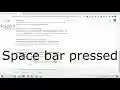 Space to next page  from Chrome web store to be run with OffiDocs Chromium online
