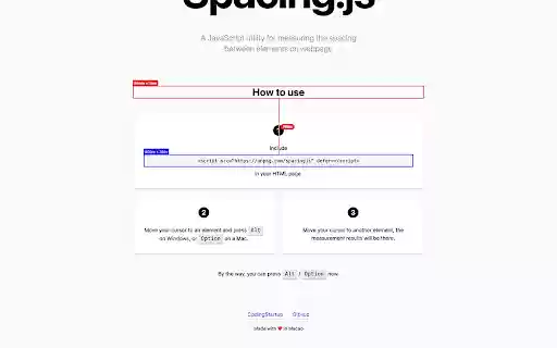 SpacingJS Updated Fork  from Chrome web store to be run with OffiDocs Chromium online