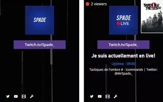 Spade Extension  from Chrome web store to be run with OffiDocs Chromium online