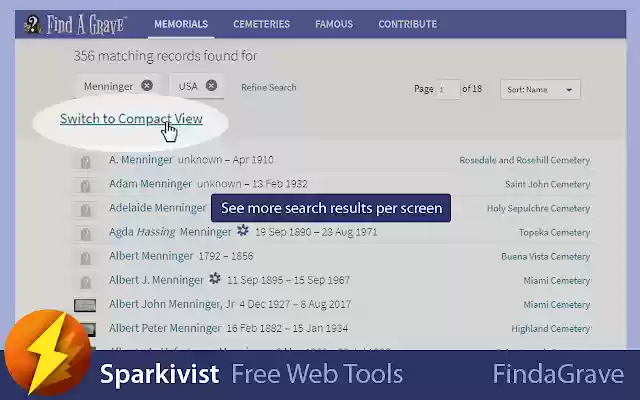 Sparkivist Web Tools  from Chrome web store to be run with OffiDocs Chromium online