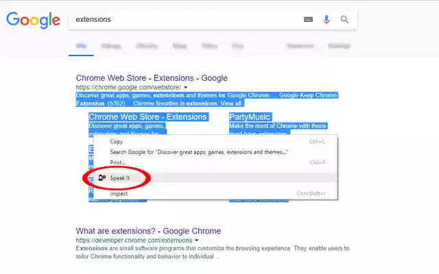 Speak It from Chrome web store to be run with OffiDocs Chromium online Speak It from Chrome web store to be run with OffiDocs Chromium online