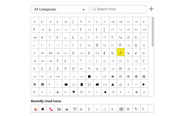 Special Characters from Chrome web store to be run with OffiDocs Chromium online Special Characters from Chrome web store to be run with OffiDocs Chromium online