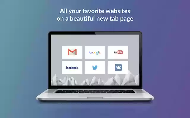 Speed Dial New Tab  from Chrome web store to be run with OffiDocs Chromium online