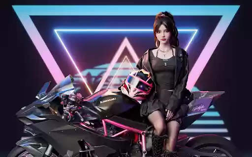 Speed Queen – Cyber Neon Vibes  from Chrome web store to be run with OffiDocs Chromium online