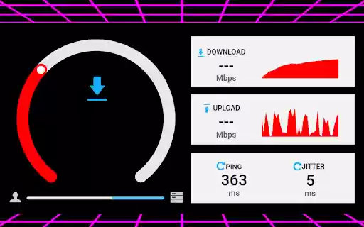 Speedtest by SecurityInfinity  from Chrome web store to be run with OffiDocs Chromium online