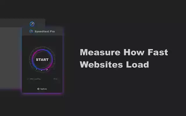 Speedtest Pro Free Online Internet Speed Test  from Chrome web store to be run with OffiDocs Chromium online