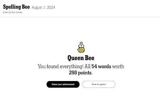 Spelling Bee Cheater  from Chrome web store to be run with OffiDocs Chromium online