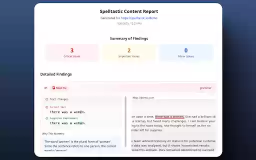 Spelltastic.io Page Reviewer from Chrome web store to be run with OffiDocs Chromium online Spelltastic.io Page Reviewer from Chrome web store to be run with OffiDocs Chromium online