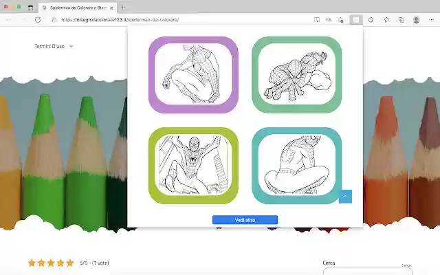 Spiderman Da Colorare from Chrome web store to be run with OffiDocs Chromium online Spiderman Da Colorare from Chrome web store to be run with OffiDocs Chromium online