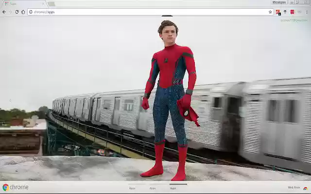 Spider Man: Homecoming HD  from Chrome web store to be run with OffiDocs Chromium online