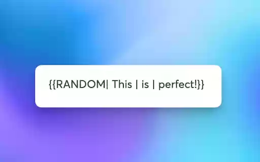 SpinText Assistant  from Chrome web store to be run with OffiDocs Chromium online