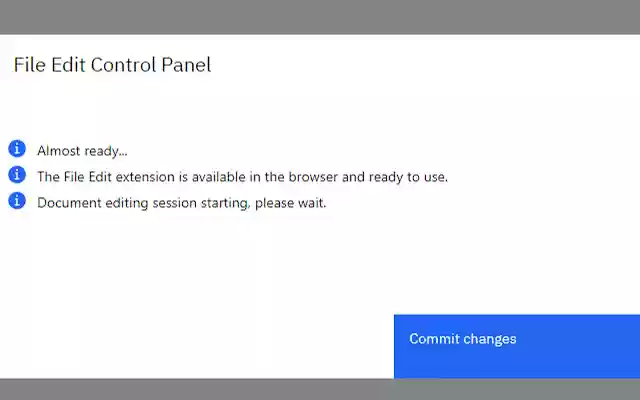 SPM File Edit Native Messaging Bridge  from Chrome web store to be run with OffiDocs Chromium online