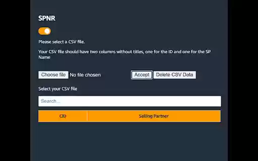 SPNR  from Chrome web store to be run with OffiDocs Chromium online