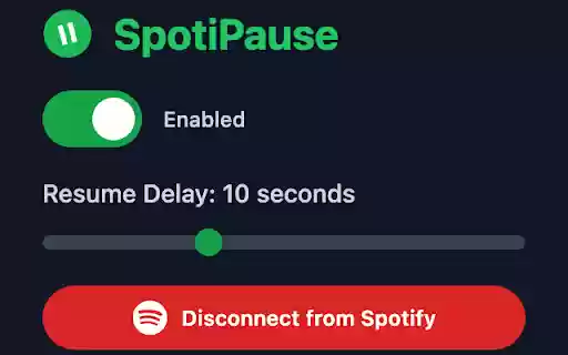 SpotiPause from Chrome web store to be run with OffiDocs Chromium online SpotiPause from Chrome web store to be run with OffiDocs Chromium online