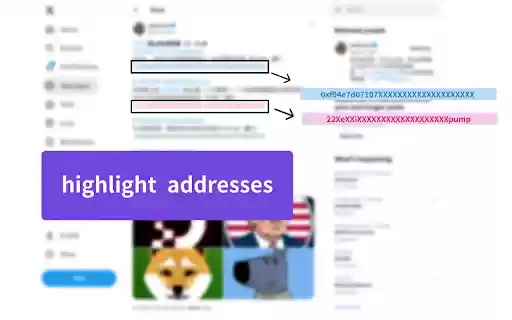 Spotlight X Crypto Address Detector  from Chrome web store to be run with OffiDocs Chromium online
