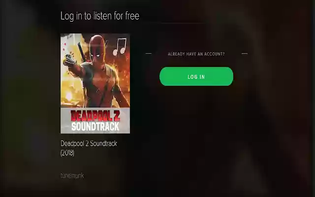 Spot web Audio  from Chrome web store to be run with OffiDocs Chromium online