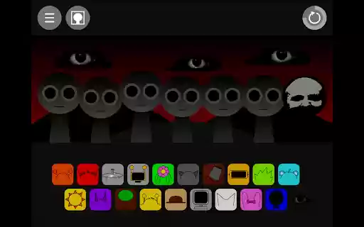 Sprunki  from Chrome web store to be run with OffiDocs Chromium online
