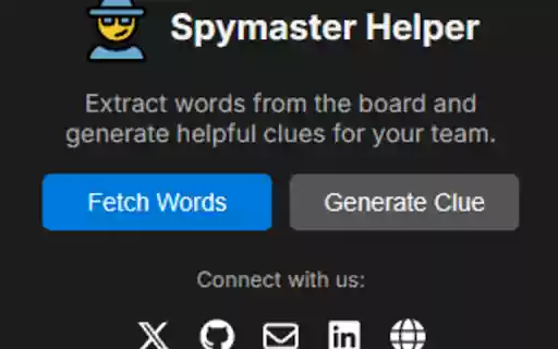 Spymaster Helper  from Chrome web store to be run with OffiDocs Chromium online