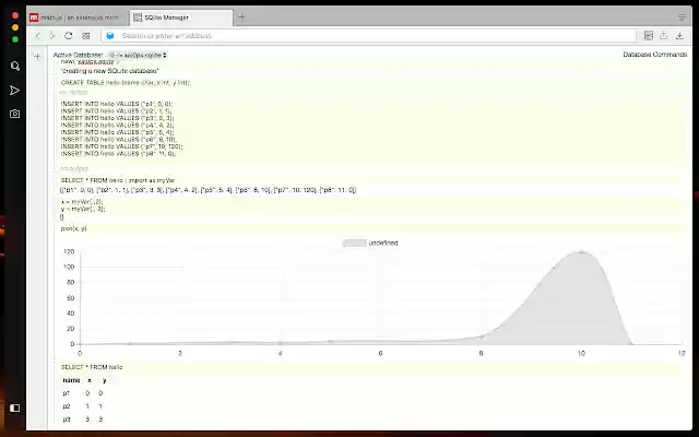 SQLite Manager from Chrome web store to be run with OffiDocs Chromium online SQLite Manager from Chrome web store to be run with OffiDocs Chromium online