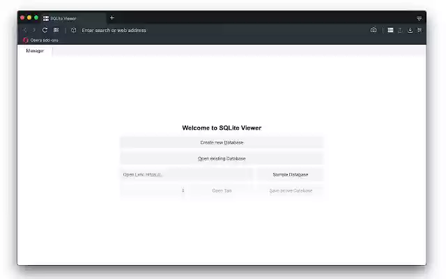 SQLite Viewerin Chrome with by OffiDocs for