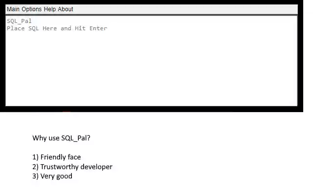 SQL_Pal  from Chrome web store to be run with OffiDocs Chromium online