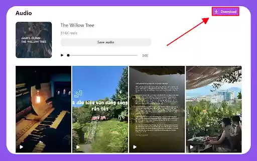 SSSGram SSS Downloader  from Chrome web store to be run with OffiDocs Chromium online