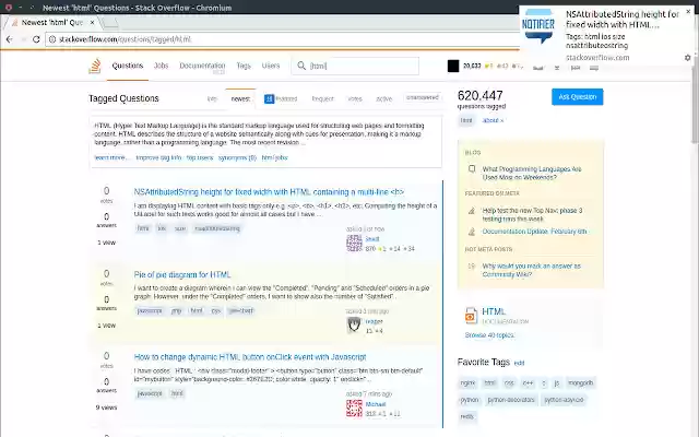 Stack Exchange questions notifications from Chrome web store to be run with OffiDocs Chromium online Stack Exchange questions notifications from Chrome web store to be run with OffiDocs Chromium online