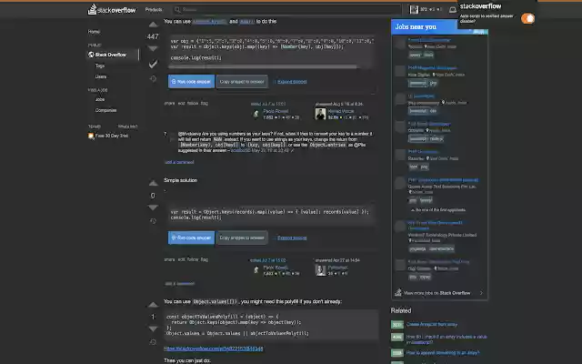 StackOverflow Autoscroll  from Chrome web store to be run with OffiDocs Chromium online