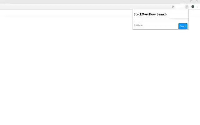 StackOverflow Searcher từ cửa hàng Chrome trực tuyến sẽ chạy với OffiDocs Chrome trực tuyến
