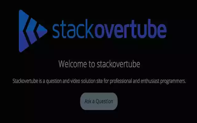 StackOverTube recording  from Chrome web store to be run with OffiDocs Chromium online