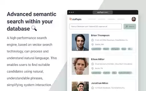 Staffspin  from Chrome web store to be run with OffiDocs Chromium online