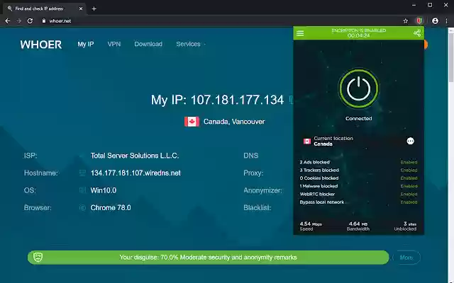 Stark VPN Unlimited VPN Proxy  from Chrome web store to be run with OffiDocs Chromium online