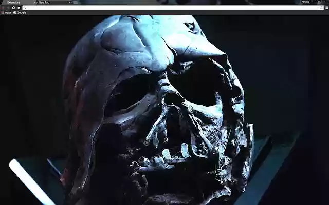 Star Wars VII: Darth Vaders Skull  from Chrome web store to be run with OffiDocs Chromium online