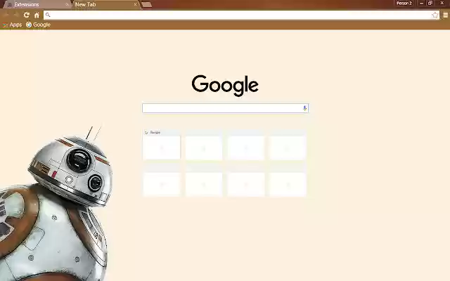 Star Wars VII: The Force Awakens BB8 Droid  from Chrome web store to be run with OffiDocs Chromium online