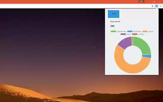 StatusFrost Statistics on Your Browsing from Chrome web store to be run with OffiDocs Chromium online StatusFrost Statistics on Your Browsing from Chrome web store to be run with OffiDocs Chromium online