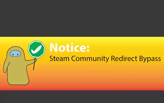 Steam Community Redirect Bypass aus dem Chrome-Webshop zur Ausführung mit OffiDocs Chromium online