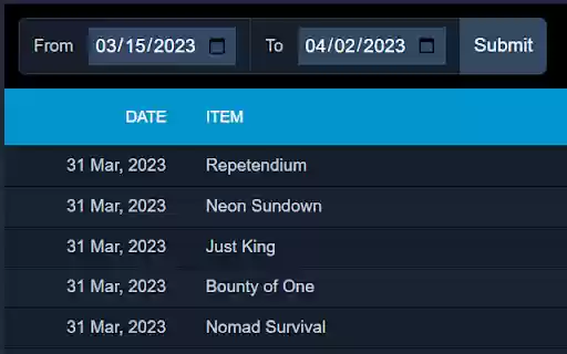 Steam enhancer  from Chrome web store to be run with OffiDocs Chromium online
