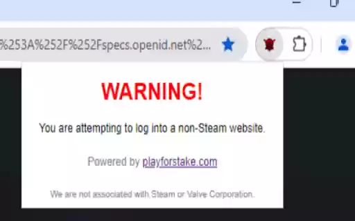 Steam Scam Guard from Chrome web store to be run with OffiDocs Chromium online Steam Scam Guard from Chrome web store to be run with OffiDocs Chromium online