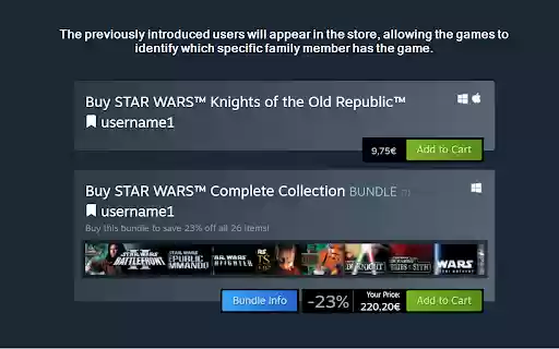 Steamventory  from Chrome web store to be run with OffiDocs Chromium online