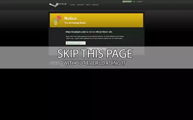 Steam Web Filter Bypasser  from Chrome web store to be run with OffiDocs Chromium online