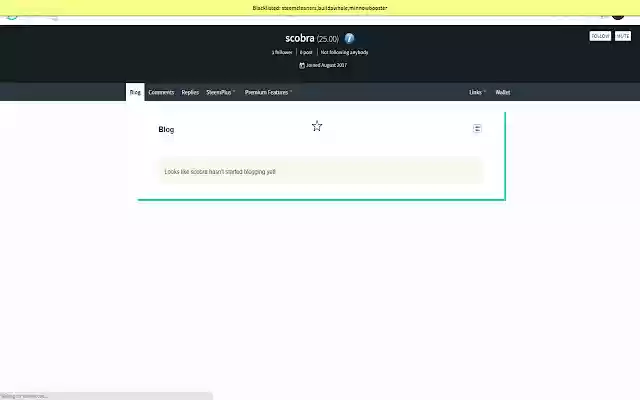 Steem Blacklist Notifier from Chrome web store to be run with OffiDocs Chromium online Steem Blacklist Notifier from Chrome web store to be run with OffiDocs Chromium online