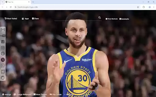 Stephen Curry Wallpaper  from Chrome web store to be run with OffiDocs Chromium online