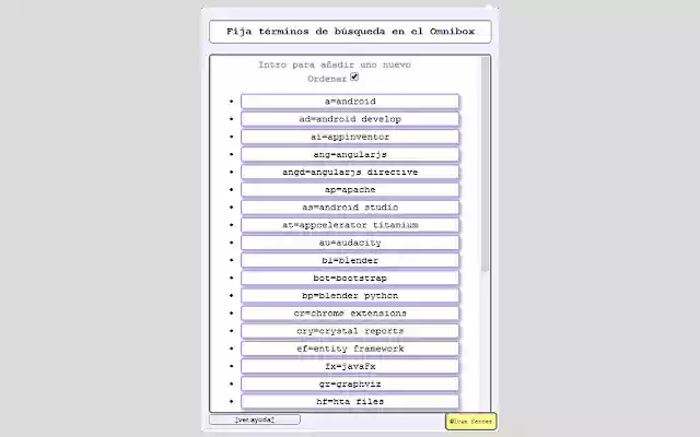 STermFix  from Chrome web store to be run with OffiDocs Chromium online