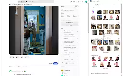 Sticker Store  from Chrome web store to be run with OffiDocs Chromium online