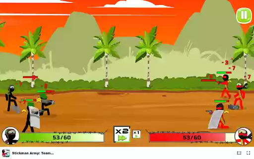Stickman Army: Team Battle Build and upgrade your army!  from Chrome web store to be run with OffiDocs Chromium online