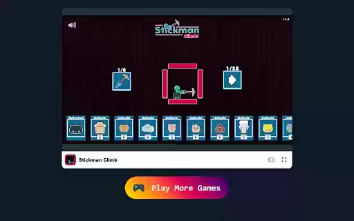 Stickman Climb Game Ascend Through Challenging Vertical Levels!  from Chrome web store to be run with OffiDocs Chromium online
